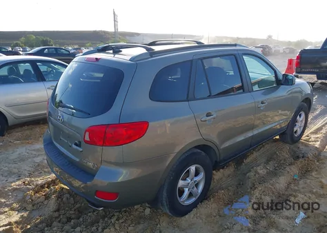 2007 Hyundai Santa Fe Gls z USA, uszkodzony, nr VIN 5NMSG13D17H099611